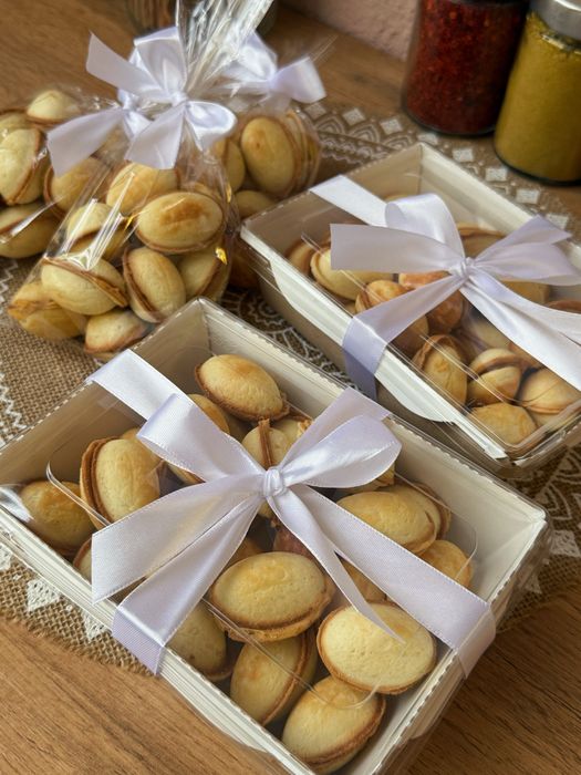Домашние орешки со сгущенкой