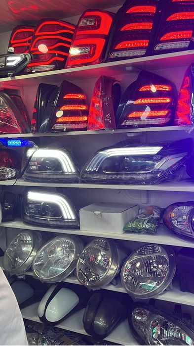 Кобальт Нексия Равон Рз Оних Тюнинг Фара Бампер Белый Решетка