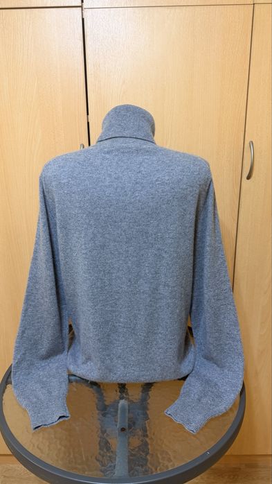 Мъжки пуловер поло 100%кашмир Conbipel. Размер L.