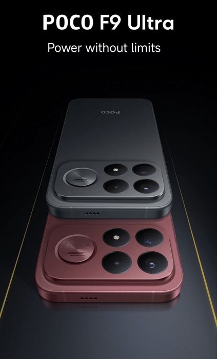 Poco F9 Ultra 16/512 black, dark cherry EAC