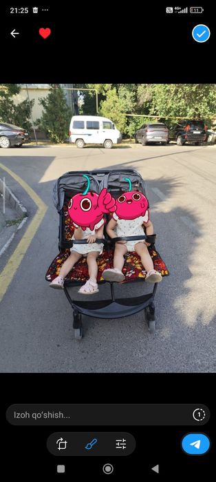 Kolyaska egizaklar uchun