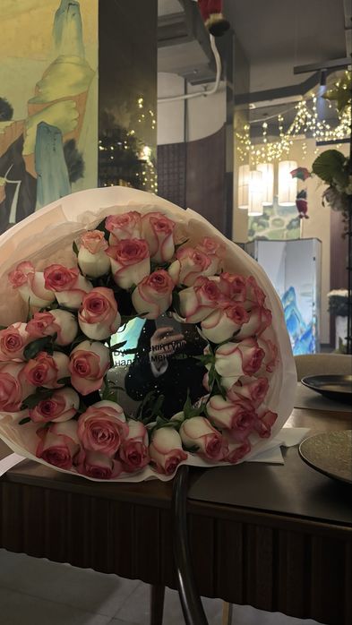 Цветы букет розаааа