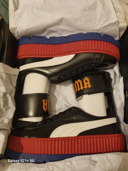 Puma ankle strap sneaker