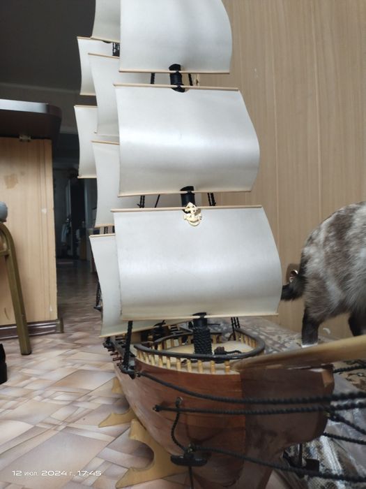Корабль ручной работы