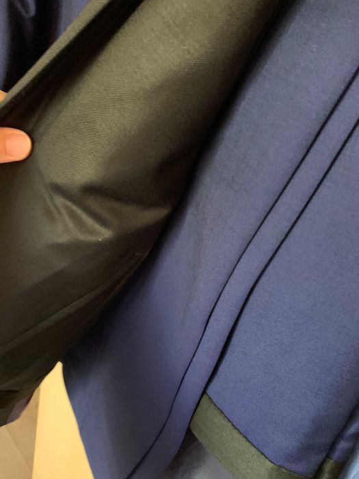 Smoking Midnight Blue – realizat handmade, stil James Bond (Skyfall)