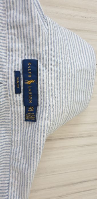 POLO Ralph Lauren Slim Fit Cotton / 2XL НОВО! ОРИГИНАЛ! Мъжка Риза