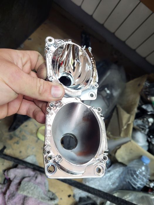 ПРЕНИКЕЛИРАНЕ на рефлектори на ретро автомобили prenikekirane