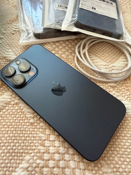 iPhone 15 Pro Max, 256GB, Blue Titanium