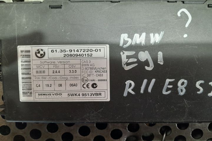 Calculator / Modul confort 9147220 9147220 BMW Seria 1 E81/E82/E87/E8