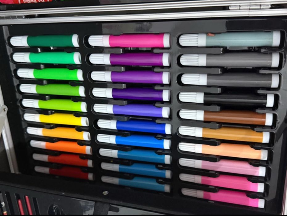 Trusa de desen compartimentata