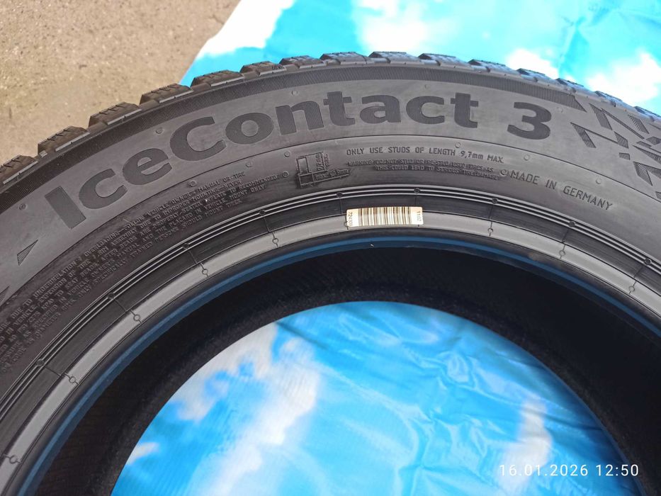 Шипованные зимние шины CONTENINTAL ISE CONTACT 3.