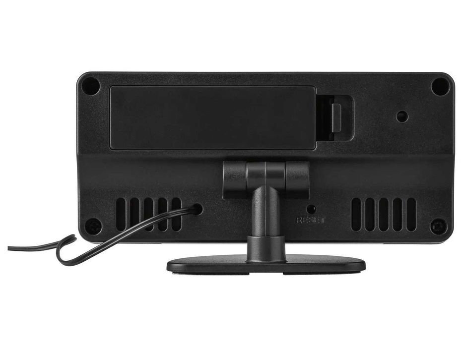 Termometru auto interior exterior, cu ceas de bord, NOU, sigilat