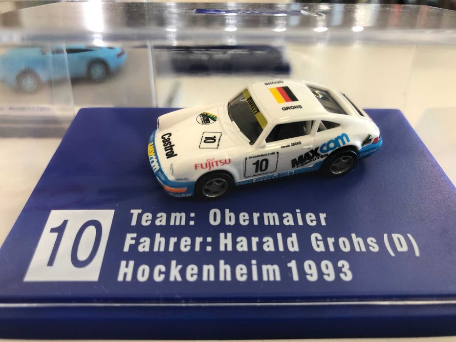 Колекционерски модели колички PORSCHE 911 CARRERA  1993г. 1:87 НОВИ