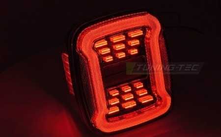 Стопове JEEP Wrangler LED Нови опушени Сиви 1991-1996 Вранглер Динамик