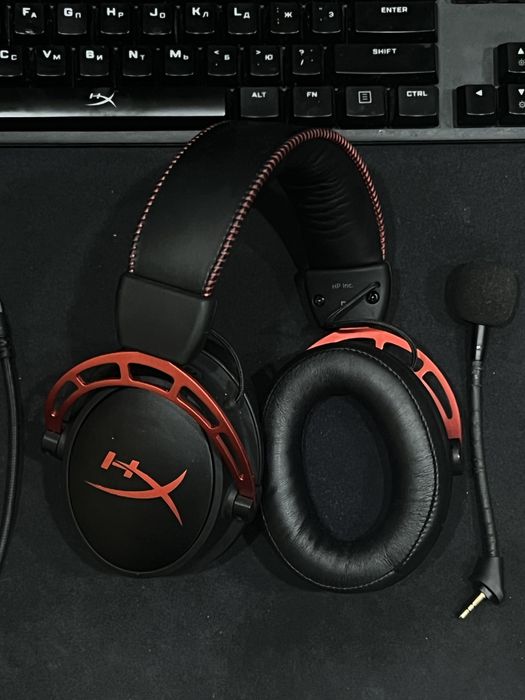 HyperX Cloud II с проводом