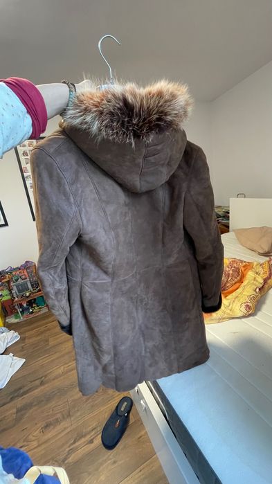 Кожено палто като ново