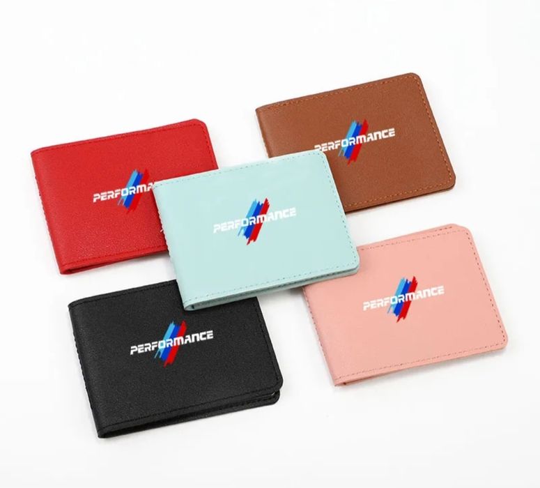 тънко покритие за кредитни карти за шофьорска книжка портфейл бмв bmw