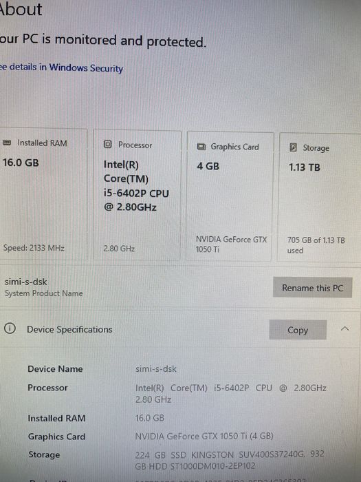 Pc setup mid gaming buget gta 5, cs2, FiveM