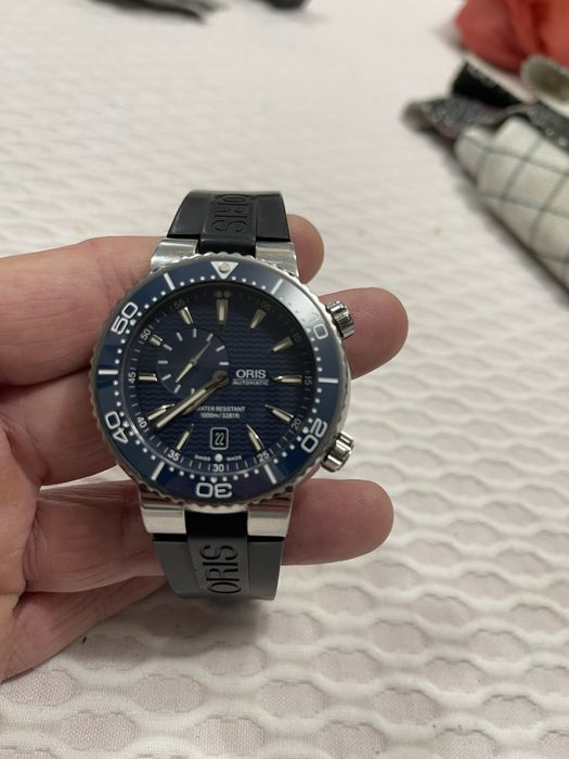 Diver 1000 m.    Oris tt1. Small second