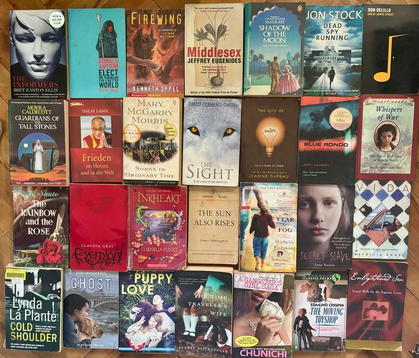 Книги на английски, немски, руски език