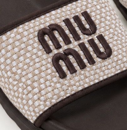 Дамски чехли MIU MIU