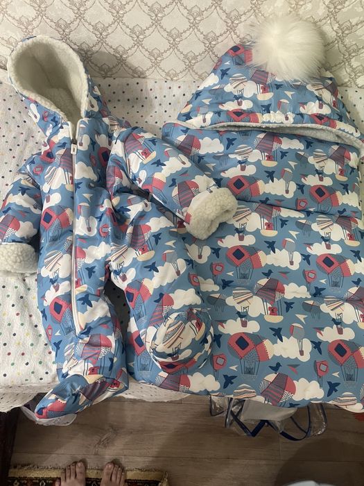 Конверт комбинезон для выписки