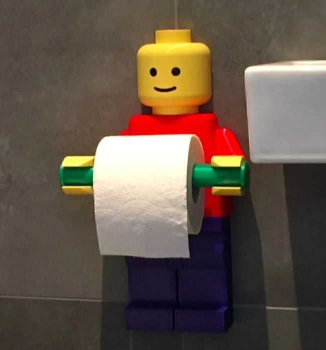 Suport hârtie igienică LEGO