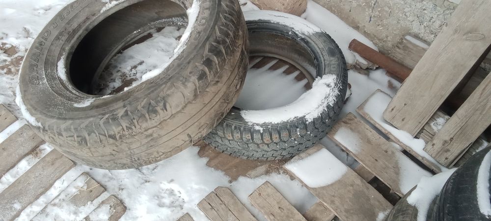 Резина разная б/у