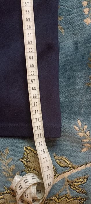 Брюки школьные, р. 134, замша