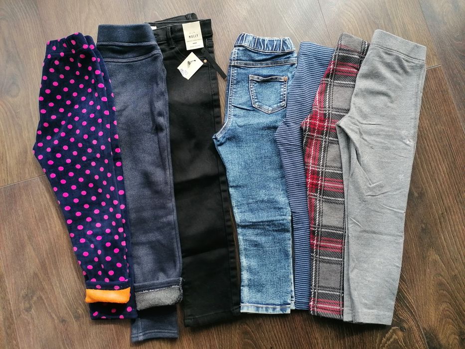 Pantaloni / colanți / blugi fete 4-5 ani