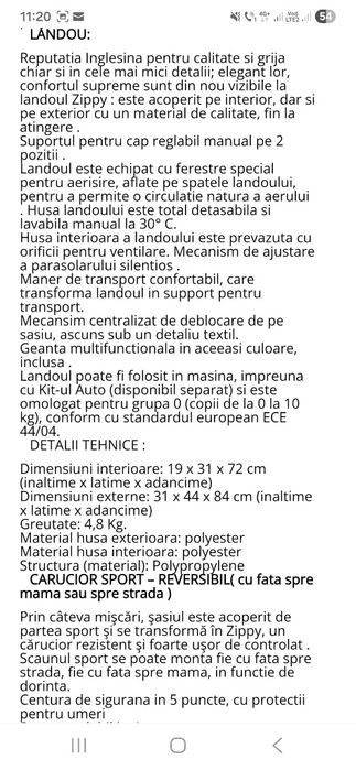 Carucior Inglesina