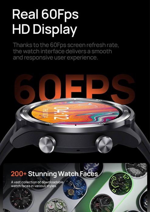 Смарт-часы Mibro Watch A3 1.39 IPS, GPS, Bluetooth 5.3, звонки, 2ATM