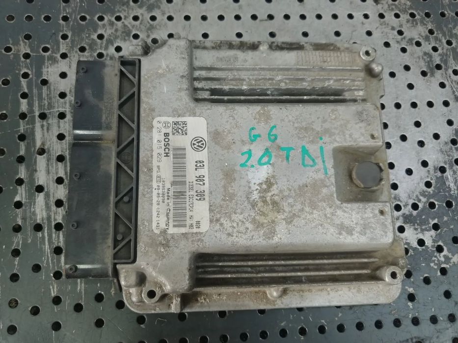 ecu calculator motor 2.0 tdi vw golf 6 03l907309  0281015029
