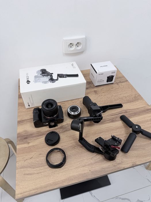 Soni A7 iii камера + viltrox 28mm + DJI RS 3 Mini