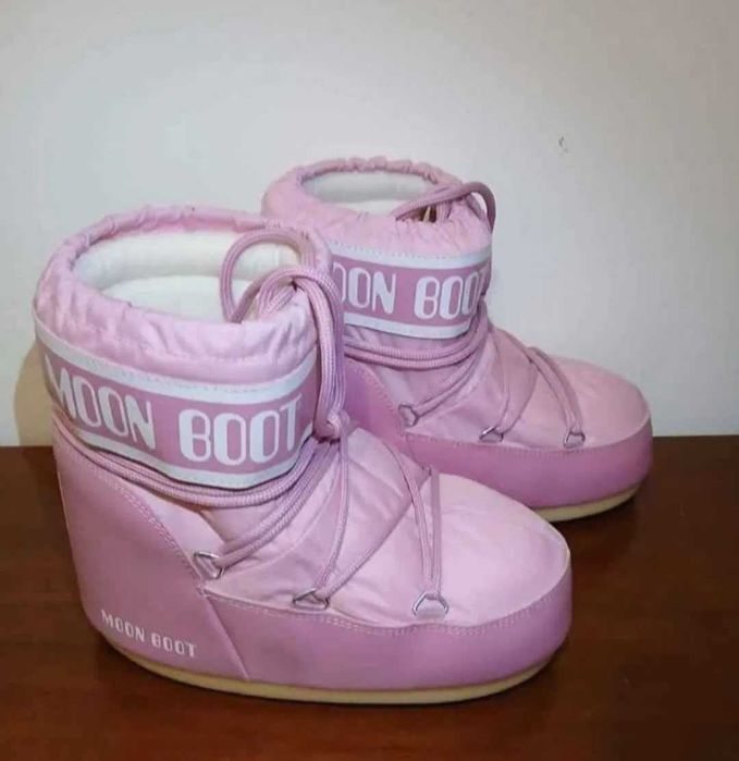 Moon boot icon low nylon roz originali 36-38