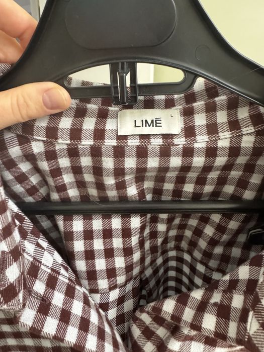 Теплая рубашка lime