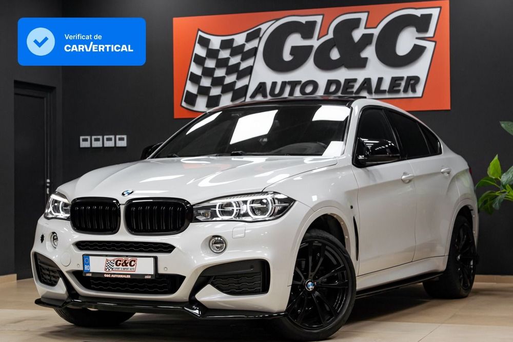 BMW X6 Posilibitate Rate/LED/GARANTIE 12 LUNI/M-Pack/Inmatriculata