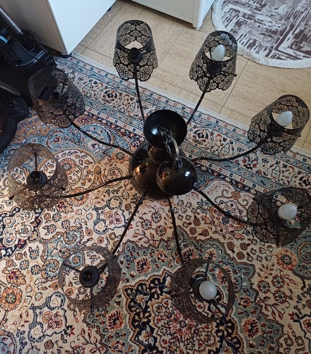 Люстра 8 рожковая