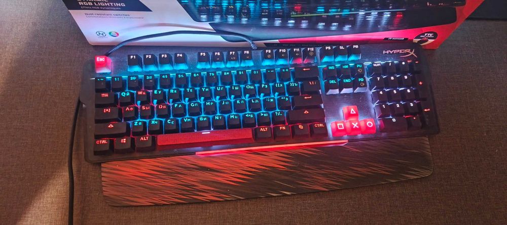Кастостомная клавиатура механика HyperX Alloy MKV100/eng/ru