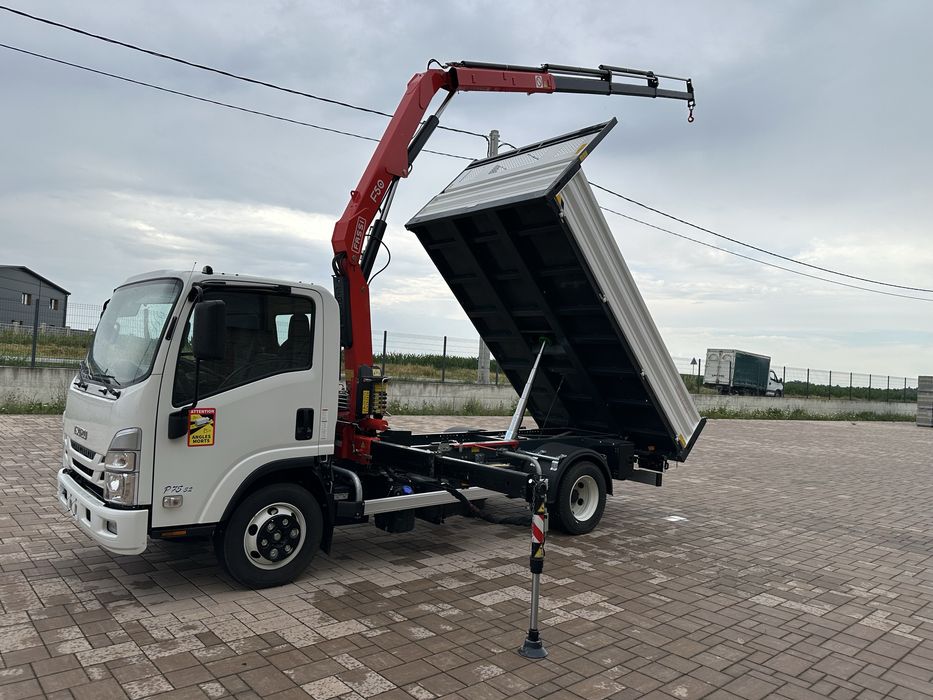 Isuzu P75/5.2 Bascula si Macara