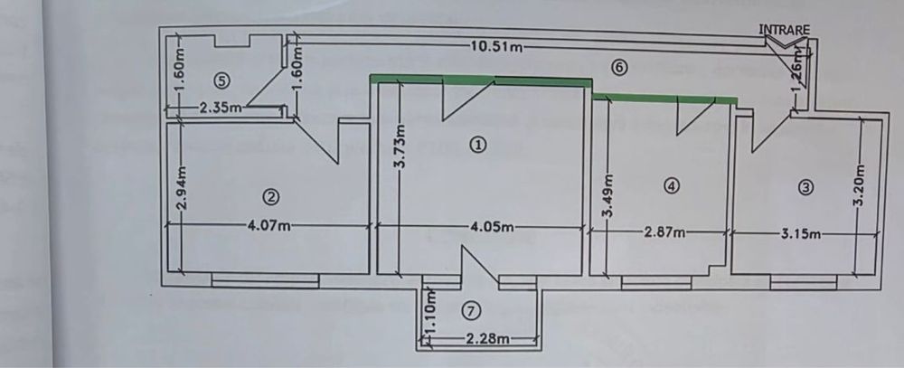 Piata Mare - 3 Camere - Decomandat - 63 mp - Scoala nr 6