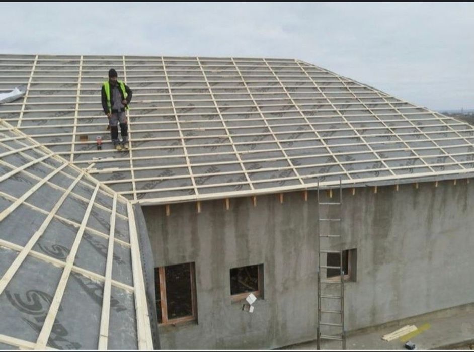 Executam acoperisuri mansardari reparații urgente terase foișoare