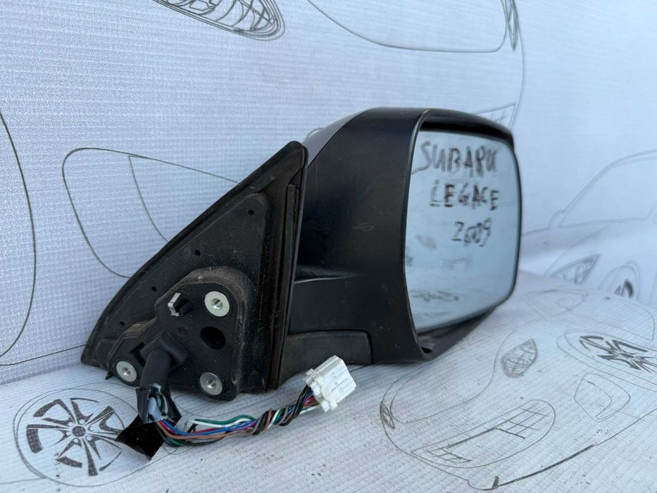 Oglindă Retrovizoare Dreapta 9 Pini Subaru Legacy 91036AJ020 / [2007-2009] / (5C3)
