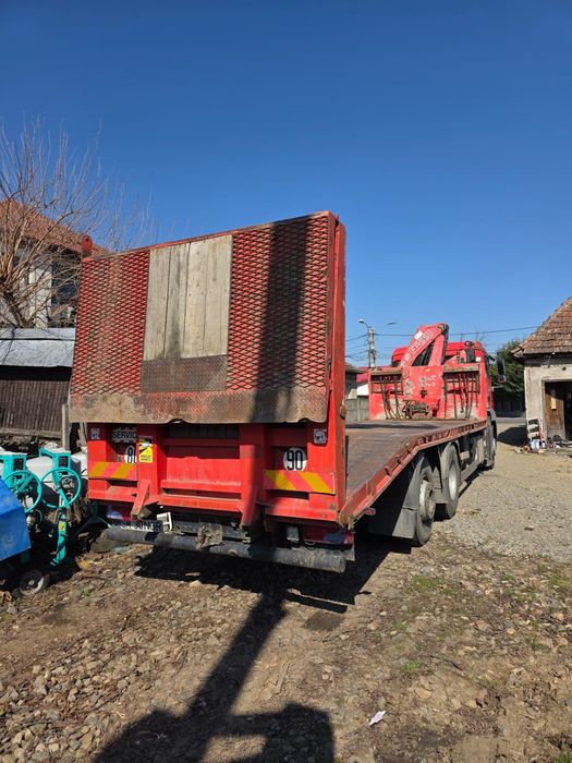 Platforma cu macara MAN