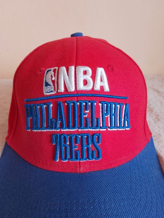 Caciula Baseball NBA Philadelphia 76 Mitchell & Ness