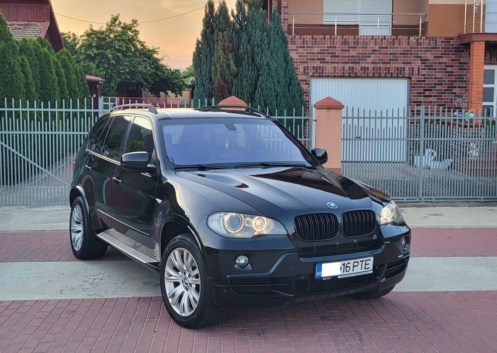 BMW X5 E70 AN 2008 3.0 Diesel 135cp X-Drive Auromat înmatriculat în tara