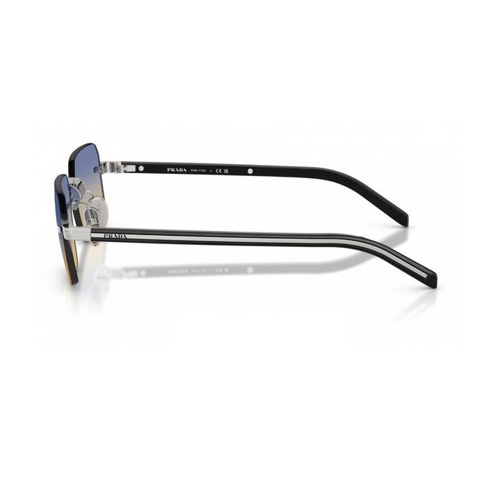 Prada PR D55S 1BC50E Silver - Men's Sunglasses 55mm