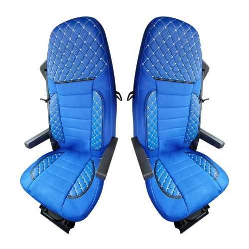 Комплект калъфи DELUX за седалки на DAF XF 106 Euro6 2014г.+ , 6 цвята