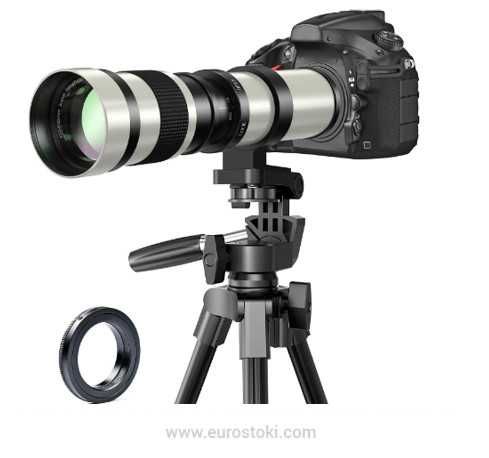 BENOISON 420-800 мм F8.3-16 супер телеобектив с вариометър