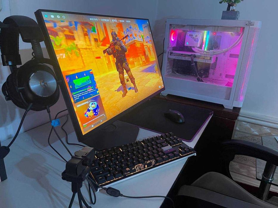 компьютер готов для Стрима